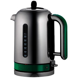 Dualit Made to Order Classic Kettle Stainless Steel/Turquoise Green Gloss